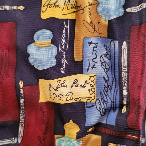 Alynn 56x10 Silk Scarf - Picture 2 of 4